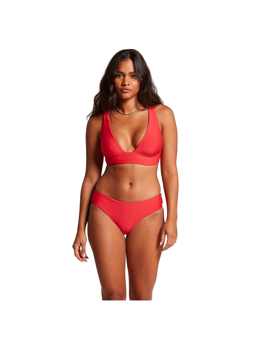 Volcom Seamless Skimpy Bikini Bottom in True Red Size XS